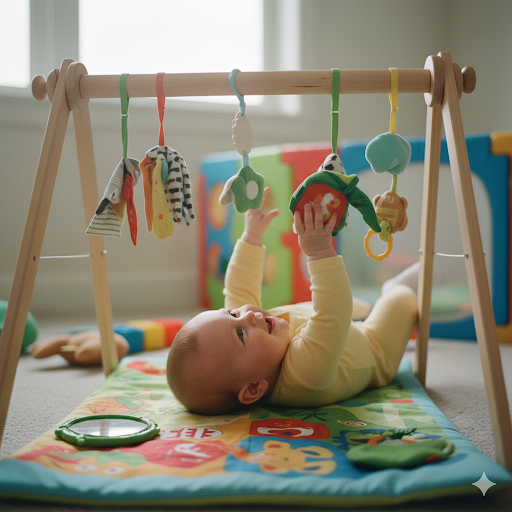 Marcos do bebê de 4 a 6 meses