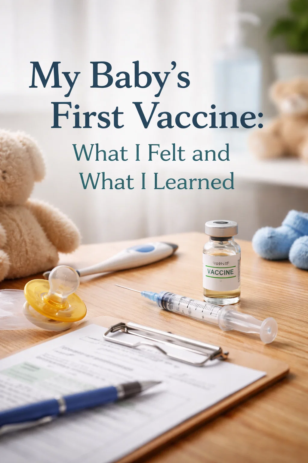 Image de couverture de l'article sur le premier vaccin de bébé